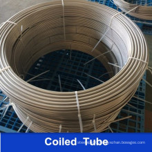 A269 316L Stainless Steel Welded Coiled Tube